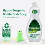 (2 Pack)  Ultra Pure + Clear Liquid Dish Soap, Spring Fresh Scent, 32.5 Fluid Ounce Bottle