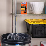 Strong Large Trash Bags, Black, 30 Gallon, 40 Count