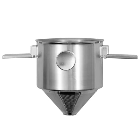 Collapsible Coffee Filter-Stainless Steel Camping Coffee Filter-Reusable Paperlesscanister Coffee Dripper-Coffee Filter Holde