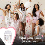 Hand Sanitizer Wedding Favors (10 Pack) Mini Hand Sanitizer Party Favors, Travel Size Hand Sanitizer, Mini Hand Sanitizer Party Favors | 10 Floral 1Oz Gels