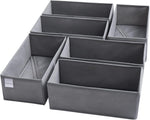 6 Packs Dresser Drawer Organizers for Clothing,Woven-Fabric Baby Clothes Organizer and Storage in Bedroom-Closet & Drawer Organization-1 Large Cell
