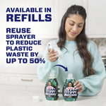 Clean Freak Multi Surface Cleaning Spray, Deep Cleaning Mist Starter Kit and Refill, Unstopables Fresh Scent, 64 Fl Oz