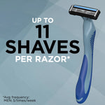 Flex 3 Men'S 3-Blade Disposable Razors, 3 Count