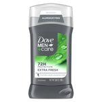 Deodorant Stick for Men Extra Fresh Aluminum Free with Moisturizing Cream, 3 Oz