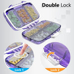 Travel Pill Organizer Moisture Proof Pill Holder Daily Medicine Organizer Box