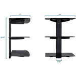 Floating Wall Mounted Shelf Stand