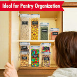 42-Piece Kitchen Food Container Set - Durable, Airtight, and Leak-Proof